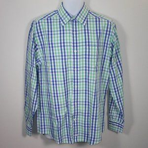 Johnston & Murphy colorful plaids L/S dress shirt